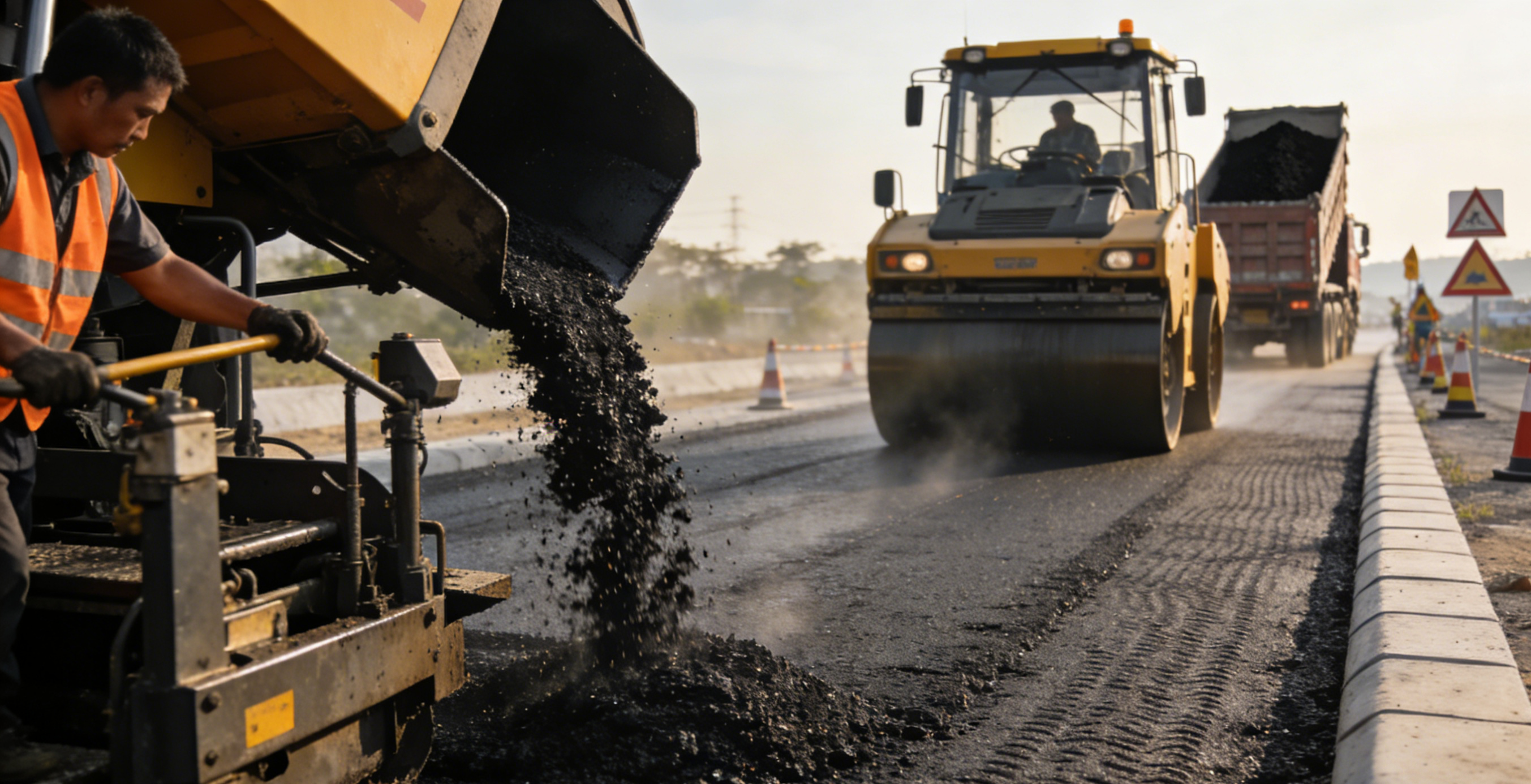 彩色沥青在景观道路中的应用趋势分析
